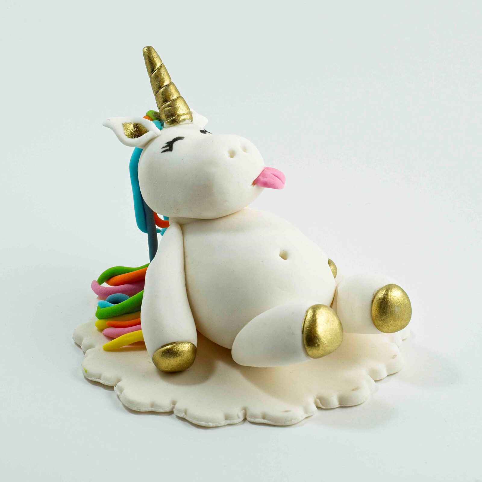 Unicorn Cake topper laying – One Stop Cake Decorations