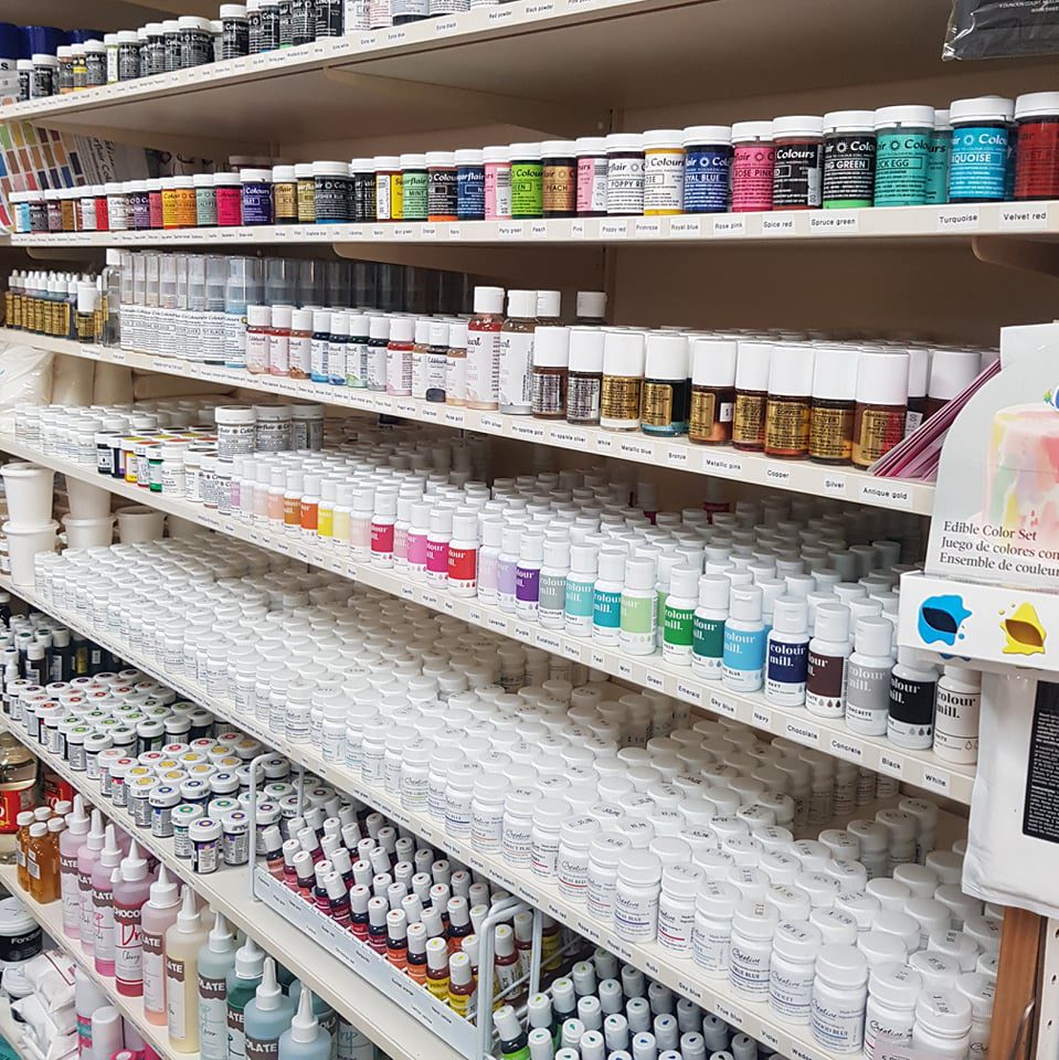 THE ONE –STOP RETAIL STORE FOR ALL YOUR CAKE DECORATING & BAKING NEEDS AT  INTERNATIONAL CENTRE OF CAKE ARTISTRY